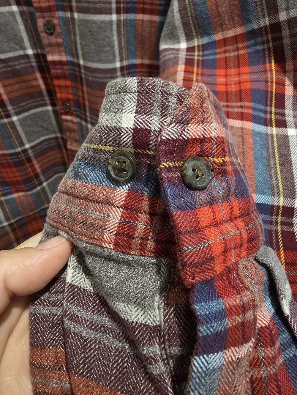 Men's Banana Republic Plaid Luxe Flannel Shirt